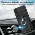 thumbnail image 3 of SaniMore Compatible with Samsung Galaxy S23 Plus Case, Wallet Stand Elastic Credit Card Slot Magnetic Car Mount Ring Holder Premium PU Leather Protection Cover for Galaxy S23 Plus 6.6-inch, Black, 3 of 9
