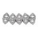 thumbnail image 1 of Insertos de Carburo ANGGREK 10 Piezas Torneado CNC Revestimiento Plateado, 1 of 8
