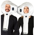thumbnail image 3 of White Ear Buds Couple Halloween Costume Men's and Women's Adult One Size, by Rasta Imposta, 3 of 4