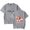 Grey, variant on Raye Merch I Don't Wanna Feel T-shirt Short Sleeve Women Men Summer Tee Top Tshirt