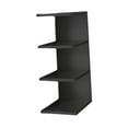 thumbnail image 3 of Luzkey Desk Book Shelf Office Storage Rack 3 Tier Space Saving Decorative Display Stand Desktop Organizer for Dorm Home Bedroom Desk Black, 3 of 8