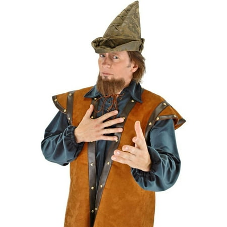 Morris Costumes Hat Robin Hood Moss Green, Style ELA3404