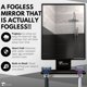 thumbnail image 2 of LMHF Fogless Shower Mirror - Anti-Fog Mirror - Adjustable Shaving Mirror with a Squeegee - Rust-Proof, Impact-Resistance Bathroom Shower Mirror - Tall, 2 of 5