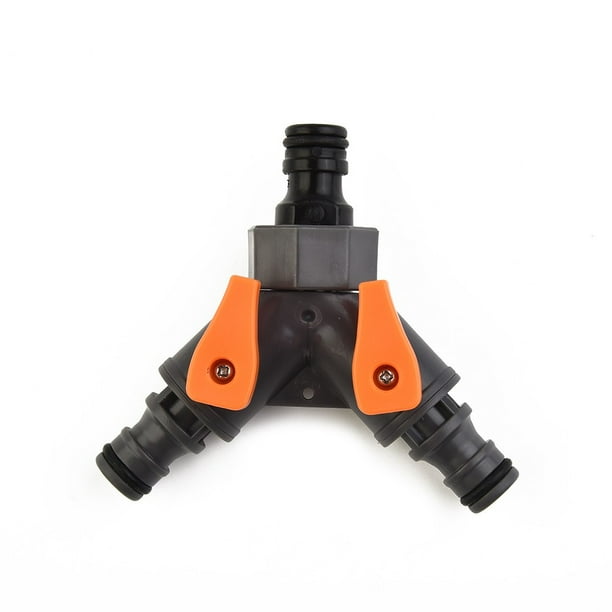 Fule Garden Tap Hose Connectors Splitters Y type Water Diverter Valve