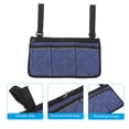 thumbnail image 4 of Bolsa impermeable azul pavo real PATIKIL para reposabrazos de silla de playa, 4 of 7