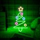 thumbnail image 1 of Luces LED de Feliz Navidad, letrero de neón, sombrero de Papá Noel, decoración navideña para habitación, arte de pared del dormitorio, luz nocturna de Navidad, luz de neón, regalos para niños, 1 of 4