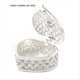 thumbnail image 4 of Joyero, , Adornos, Conjunto de Boda en Forma de Corazón, Caja de Regalo en Forma de Corazón, Regalo de Ceremonia para Novia, Joyería,, 4 of 4