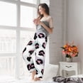 thumbnail image 5 of Pajama Pants Women - retro print leopard Soft Breathable Sleep & Lounge Pants for Women, Comfy Casual Pj Pants Bottoms with Pockets, 5 of 7