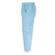 thumbnail image 5 of Pantalones largos para hombre, de color liso, holgados, informales, con bolsillos grandes, de lino, cintura elástica y cordón ajustable, de poliéster., 5 of 7