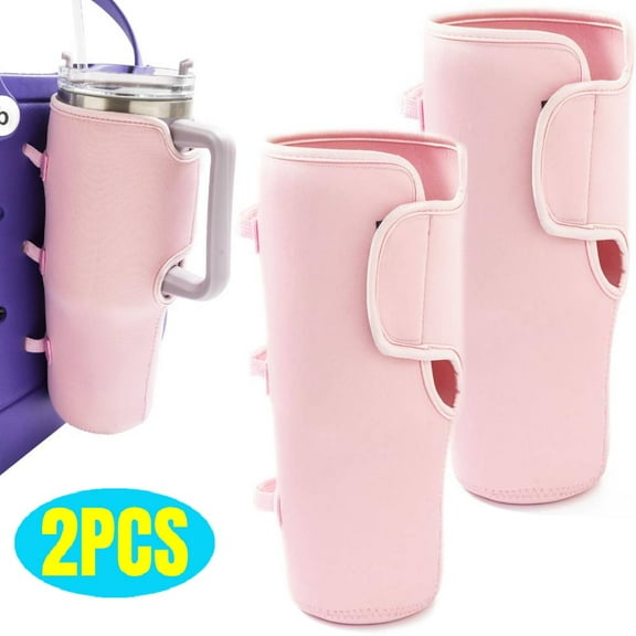 2PCS Bogg Bag Cup Holder for Drink Cup Holder Compatible with All Bogg Bag 40oz Water Bottle Holder Accessories Cup Holder Attachment for Bogg Bag