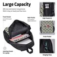 thumbnail image 4 of Disketp Soccer and Football Mochila Estampada de Gran Capacidad con Lonchera y Estuche, Set de 3 Piezas para Estudiantes, 4 of 7