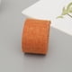 thumbnail image 4 of Yuarrent Rollos de cinta de arpillera de 5CM, manualidades DIY, varios colores, rollo de tejido ecológico portátil ligero, decoraciones de fiesta Kits de decoración para fiestas Naranja Yuarrent HA071899-02, 4 of 6