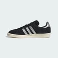 thumbnail image 3 of Size 10- Ad-id-as Originals Men’S Campus 80S Shoes, Black/Metallic Silver., 3 of 6