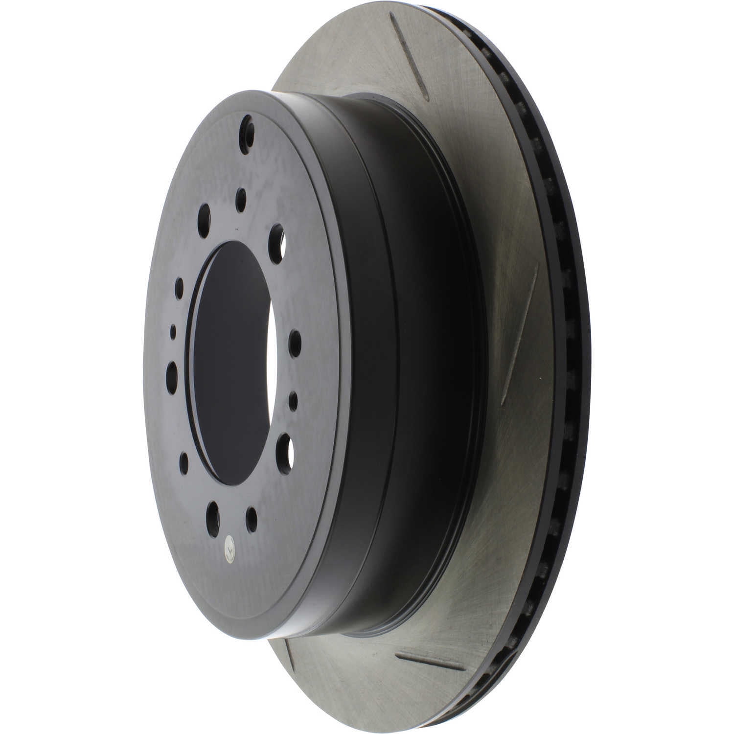 StopTech Sport Slot 08-13 Lexus LX450/470/570 / 07-12 Toyota Tundra Slotted Left Rear CRYO Rotor Fits select: 2008-2022 TOYOTA SEQUOIA, 2013-2020 TOYOTA LAND CRUISER