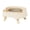 Beige, variant on Pet Bowl Tall Legged Neck Protect Elevated Anti-Tipping Large Diameter 7.87X7.87X3.94In 0.99Lb Stable Base For Cat Puppy Food Water Feeder Bowl Beige