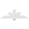 thumbnail image 4 of 60"W x 20"H x 4"D x 6"F, 8/12 Pitch, Kennewick Architectural Grade PVC Gable Bracket, 4 of 8