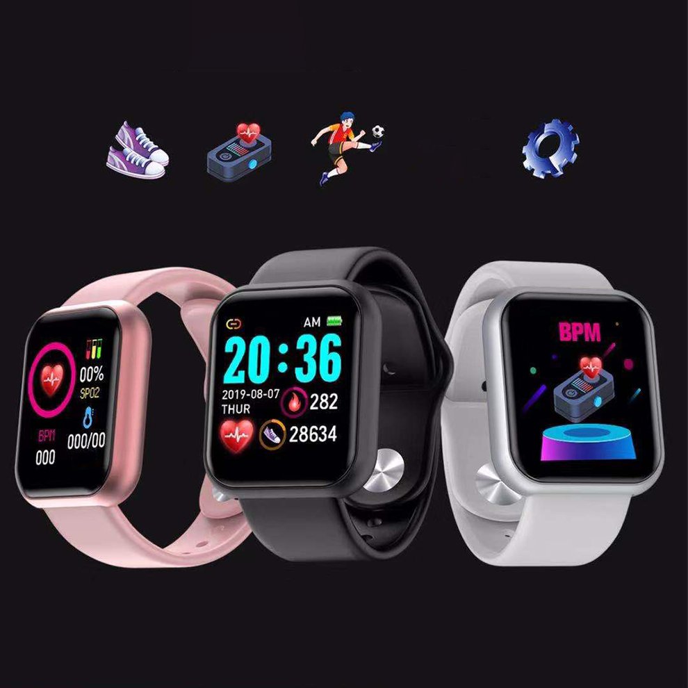 Watches Women Smart Watch Smart Bracelet D20 Color Screen Heart Rate Watch  Sleep Monitoring Watch Exercise Pedometer Smart Bracelet | Walmart Canada
