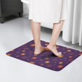 thumbnail image 4 of Purple Sun Star Circle Pattern Flannel Non Slip Door Rugs,Washable Door Mats Indoor,Decorative Door Mats,Dirt-Resistant and Absorbent Doormat for Entrance,Bedroom,Kitchen,Bathroom,31.5x17in(80x43cm), 4 of 4