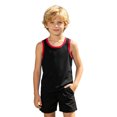 thumbnail image 2 of Toddler Kids Girls Boys Tank Tops Casual Sleeveless Summer Casual Tops Beach Holiday Sports Shirts Vest Casual Blouse 4-5 Years, 2 of 6