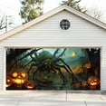 thumbnail image 2 of Halloween Garage Banner Combining Exquisite Design With Durable Materials Helps You Create An Excellent Holiday Photo Background! Table for Parties Bulk Open Flag with Pole And Mount Flag Clips for, 2 of 4