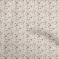 thumbnail image 1 of oneOone Cotton Cambric Brown Fabric Heart Diy Clothing Quilting Fabric Print Fabric By Yard 56 Inch Wide, 1 of 4