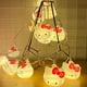 thumbnail image 2 of Cadena de luces solares de Hello Kitty de colores para exteriores, impermeable, para jardín, luz decorativa, luz de ambiente navideña decorativa, 2 of 4