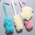 thumbnail image 4 of Back Scrubber for Shower,Loofah Long Handle Bath Body Brush,Soft Nylon Mesh Sponge for Shower,Loofah On a Stick for Men Women,Exfoliating Scrub Cleaning Luffa for Elderly Beige, 4 of 6