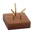 thumbnail image 6 of Gemstones Display Rack Handmade Wood Stand for Minerals Specimen and Rock Collections Elegant Fossils and Geode Holder, 6 of 10