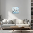 thumbnail image 4 of ZHONGYUTONG Bird Canvas Wall Art Blue Birds Pictures Wall Decor White Flower Painting Love Birds Artwork for Living Room Decor Framed (20.00" x 20.00"), 4 of 5