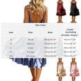 thumbnail image 3 of Admvng Satin Dress for Women Round Neck Backless Casual Summer Ruffle Hem Nightgown, 3 of 9