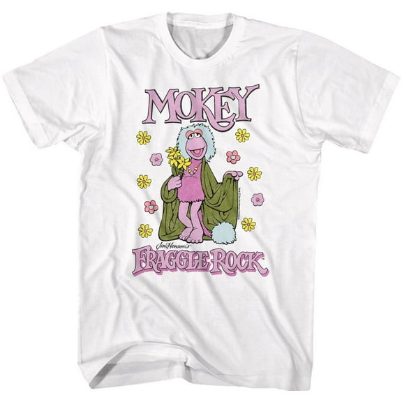 Fraggle Rock Moki White Adult T-Shirt