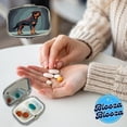 thumbnail image 5 of Rottweiler Dog Standing Small Travel Handbag Pill Box Case, 5 of 6