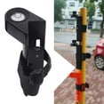 thumbnail image 3 of DOLITY Aluminum Grade Rod Level Bubble Level Measuring Instrument for Ruler Black, 3 of 7