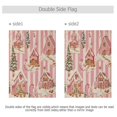 thumbnail image 4 of Yayeee Garden Flag 12"x18" Double Sided Outdoor Yard Lawn Holiday Decorations, Beige Gingerbread Houses, 4 of 6