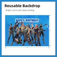 thumbnail image 3 of Birthday Decorations for Boys,Happy Birthday Decorations with Banner Balloons Cake Topper Blue Party Decorations Party Supplies for Men, 3 of 5