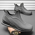 thumbnail image 3 of Men's Fishing Water Shoes Anti-slip Rain Shoes Outdoor Waterproof Shoes Rubber, 3 of 8
