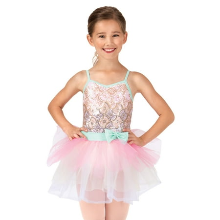 Camisole Tutu - Child Sequin Starburst Camisole Tutu Dress