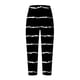 thumbnail image 3 of Pantalones de Mujer Traje Verano Cómodo de Moda Impreso Pantalones Recortados, Pantalones Elásticos Casuales, 3 of 5
