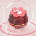 thumbnail image 4 of Inteprter Correa de anillo de silicona para niños, bonito reloj para mascotas, ventilador, carga USB, tres niveles de viento, compañía cálida Electrodomésticos Estilo flor verde, 4 of 6