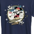 thumbnail image 3 of Disney Standard - Ski With Me - Women's Short Sleeve Graphic T-Shirt, 3 of 5