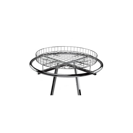 SSWBasics Wire Basket Round Clothing Rack Topper (30 ½ inch diameter)