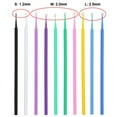 thumbnail image 2 of ZAXARRA Coton-Tige en Plastique Jetable Bâtonnet de Nettoyage Outils de Démaquillage, 2 of 10
