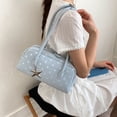 thumbnail image 4 of Rvusndi Polka Dot Bowler Bag,Slouchy Tote Bags Polka Dot PU Bowler Bag for Women Fashion Hobo Bags Large Shoulder Bag Handbag for Travel Work, 4 of 8