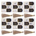 thumbnail image 1 of Tarjetas De Etiquetas De Regalo Diseño De Agradecimiento Presenta Tarjetas De Etiquetas Inodoro Duradero Exquisito Hermoso Para Envolver Regalos ANGGREK Arte y Manualidades, 1 of 8