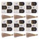 thumbnail image 5 of 144 tarjetas de etiquetas de regalo con patrón de agradecimiento, gruesas, inodoras, duraderas, para envolver regalos, tarjetas con cuerda de cáñamo, 5 of 5