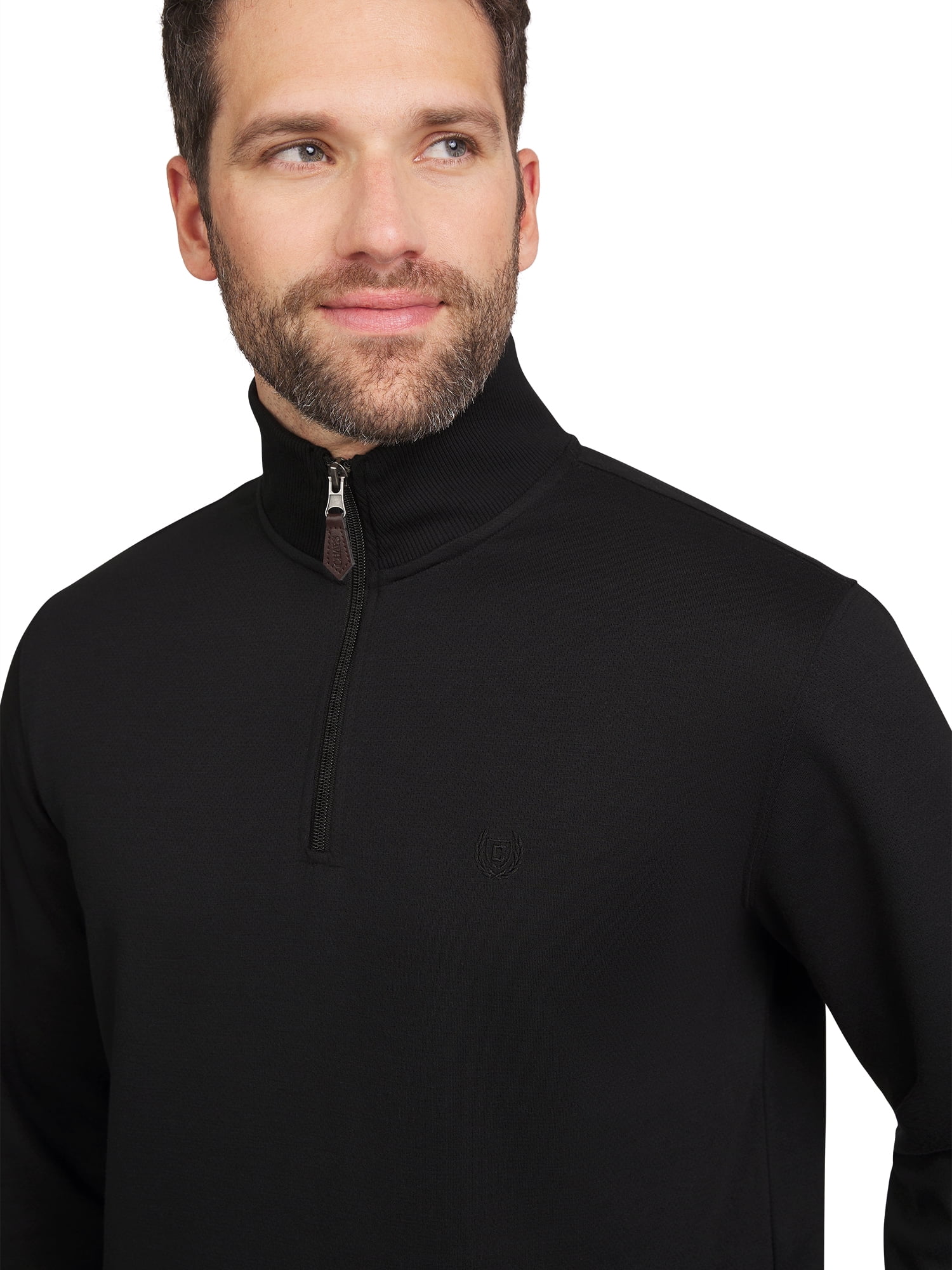Chaps Men's & Big Men's Camden Quarter Zip Knit Sweater, Sizes S-2XL