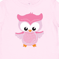 thumbnail image 4 of Inktastic Cute Pink Spring Owl Girls Baby T-Shirt, 4 of 5