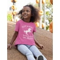 thumbnail image 2 of Just A Girl Who Loves Horses Kids' T-Shirt - Ideal Equestrian Gift for Girls - Comfortable Cotton Horse Lover Tee - Unique Horse Graphic Design, 2 of 11