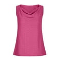 thumbnail image 4 of Beach Vacation Clothes for Women Cute Athletic Shirts for Women Button Crop Tops Dance Top Crop Girls Winter Clothes Size 6 Top Pack Cute Tops Silk Cardigan Camisole Workout Spandex Hot Pink S, 4 of 6