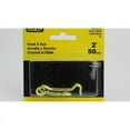 thumbnail image 2 of Stanley 75-0620 2" Solid Brass Hook & Eye, 2 of 3